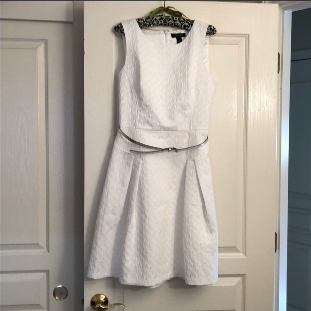 White House Black Market White Dress